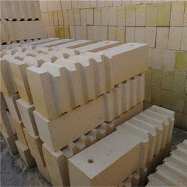 Προσαρμοσμένο υψηλής αντοχής χαμηλό πορώδες τούβλου πυρίμαχου αργίλου μεγέθους για τα οικοδομικά υλικά