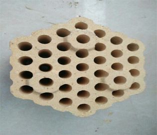 12 τούβλα αργίλου πυρκαγιάς ελεγκτών τρυπών, μονώνοντας τούβλο πυρκαγιάς δικτυωτού πλέγματος για την καυτή σόμπα φυσήματος