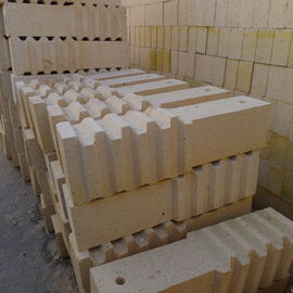 Υψηλά τούβλα φούρνων αλουμίνας, Al2O3 75% πυρίμαχο τούβλο αγκύρων περιεκτικότητας σε