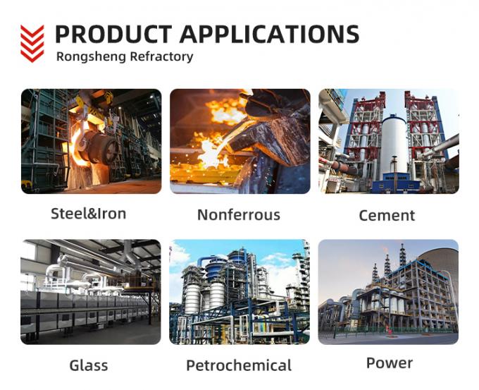 Υψηλή αλουμινίου τούβλα Τρία κομμάτια ανθεκτικά τούβλα λεπτές για υψηλής θερμοκρασίας φούρνο τοιχοποιίας 0