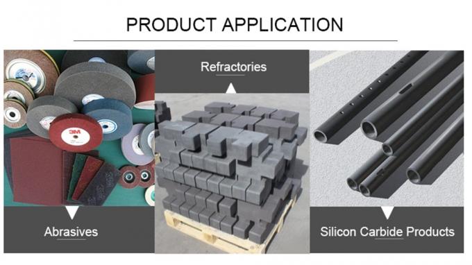 Ανθεκτική σκόνη Sic 99% καθαρότητα Καρβορίνδου Σχιστόλιθο Καρβιδίου Σιλικόνης Ξυλιστική σκόνη 2