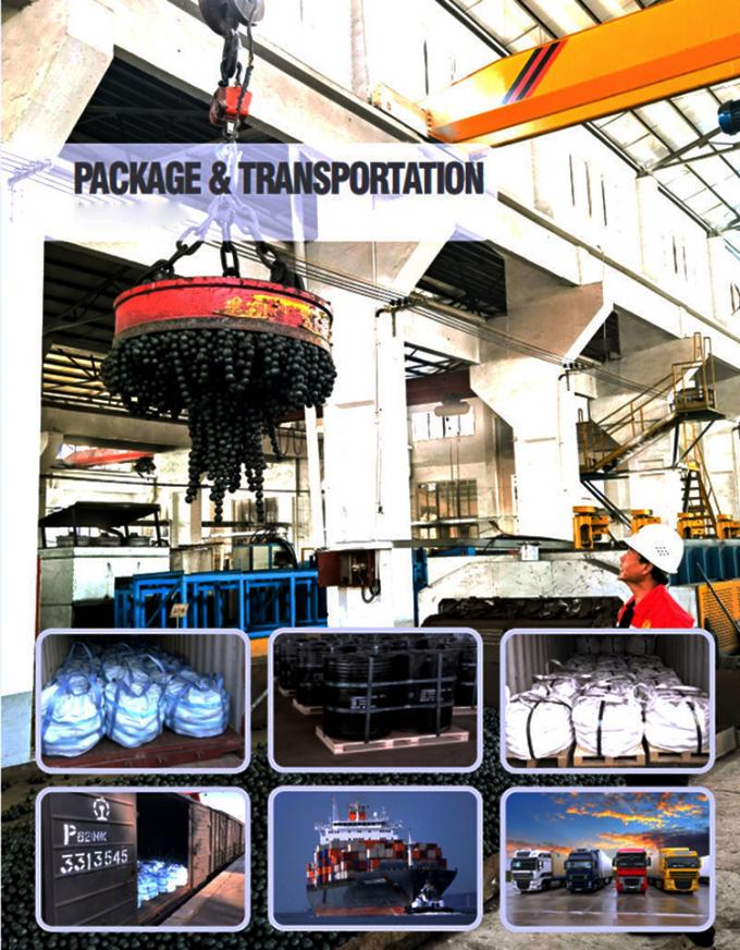 Φαρμακευτική τιμή 30mm 50mm 100mm Στρίψιμο Σφαίρες εξόρυξης Σφυρηλατημένη Χάλυβα Σφαίρα Για Ball Mill 4