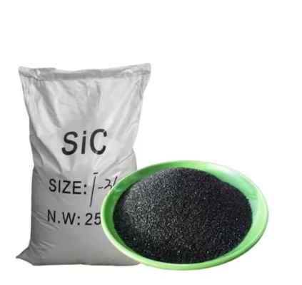 Αβραστικό γυαλιστερό 98% 99% Sic Silicon Carbide Powder F60 Μαύρο Silicon Carbide