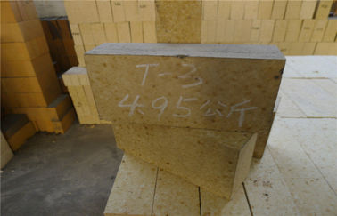 Πυρίμαχο τούβλο αλουμίνας κατασκευής υψηλό για τον κλίβανο γυαλιού/τον περιστροφικό κλίβανο τσιμέντου