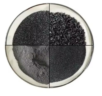 Αβραστικό γυαλιστερό 98% 99% Sic Silicon Carbide Powder F60 Μαύρο Silicon Carbide