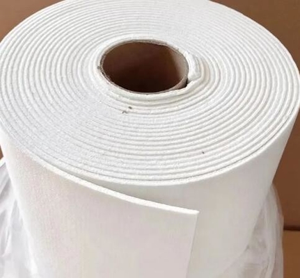 Εταιρική προμήθεια 2mm 10mm Ανθεκτικό υλικό κεραμικές ίνες μαλλί Φυτοσφραγίδα 1260c Μόνωση Θερμικό κεραμικό χαρτί ίνων