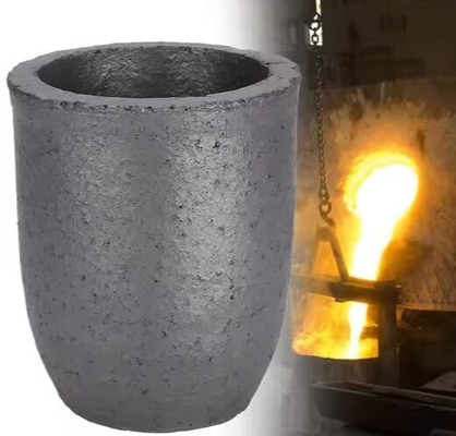 Φούρνος τήξης με επαγωγή Sic Saggar Silicon Carbide Graphite Crucible για τήξη Χαλκού Αλουμινίου Χρυσού