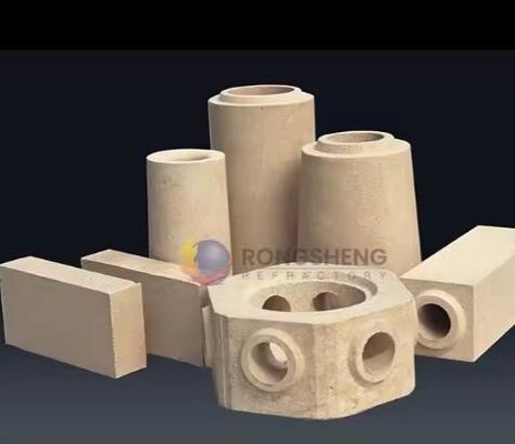 Υψηλής αντοχής χύτευση ανθεκτικό Runner Bricks Αλουμίνιο ανθεκτικό πορώδες νουζέλες τούβλο