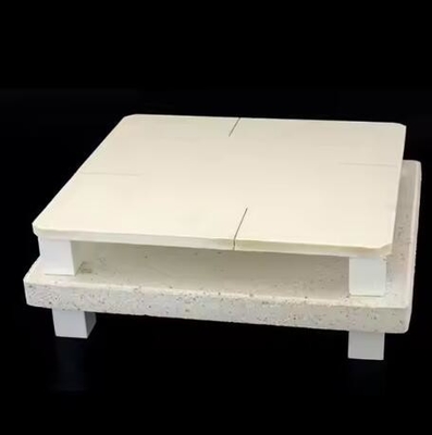 High Temperature Cordierite Mullite Ceramic Batt Plate Refractory Ceramic Mullite Cordierite Slab For Kiln Furniture