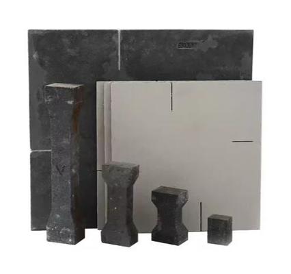 Ανακρυσταλλωμένη πλάκα καρβιδίου του πυριτίου RSIC SiSiC Πυρίμαχη κεραμική πλάκα Υψηλής θερμοκρασίας SiC Είδη υγιεινής Κλιβάνου