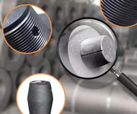 Διαστολή 100-750mm Υψηλής ποιότητας ηλεκτρόδια γραφίτη L1800-2700mm UHP HP RP Ηλεκτρόδιο γραφίτη άνθρακα για φούρνο Eaf Lf