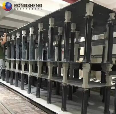 Plates de carbure de silicium personnalisées rondes carrées SIC, SSSIC, RBSIC Dalle Étagère de four en carbure de silicium lié au nitrure pour four en céramique