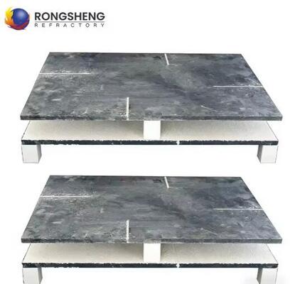 Plates de carbure de silicium personnalisées rondes carrées SIC, SSSIC, RBSIC Dalle Étagère de four en carbure de silicium lié au nitrure pour four en céramique