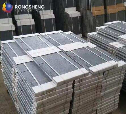 Plates de carbure de silicium personnalisées rondes carrées SIC, SSSIC, RBSIC Dalle Étagère de four en carbure de silicium lié au nitrure pour four en céramique