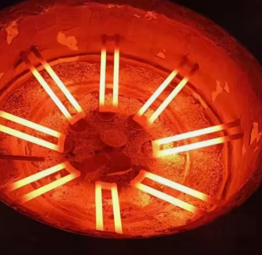 RONGSHENG Προσαρμοσμένη 1500C 100W-5000W Θερμαντήρας καρβιδίου πυριτίου Στοιχείο Sic Ράβδος θέρμανσης για ηλεκτρικό φούρνο και κλίβανο