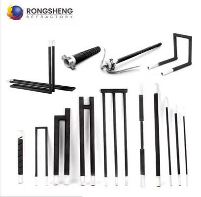 Στοιχείο θέρμανσης καρβιδίου του πυριτίου τύπου U, W, H, Σπειροειδές, Ευθύγραμμο, Ράβδος θερμαντήρα Sic για φούρνο πυροσυσσωμάτωσης